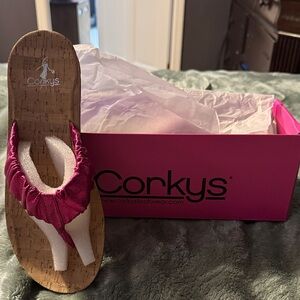 Corkys Fuchsia Women's Sandals